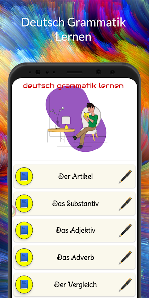deutsch grammatik lernen Screenshot 0
