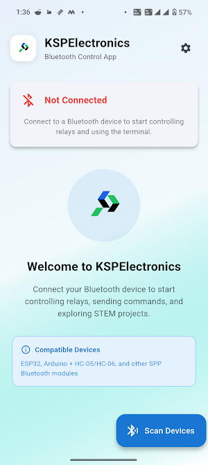 KSP Bluetooth Control Screenshot 0