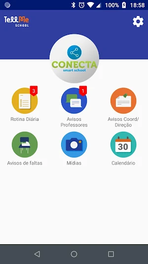 Conecta Smart School Screenshot 1