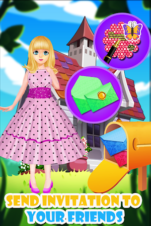 Cute Girl Birthday Celebration Party: Girl Games Screenshot 1