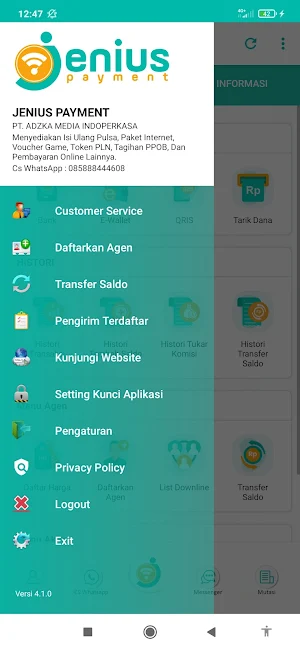Jenius Payment Screenshot 3