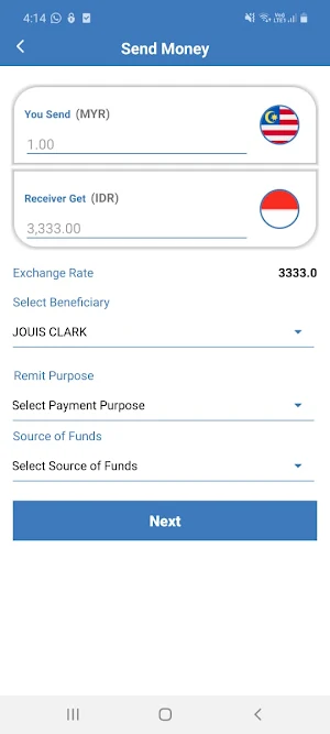 SMart Remit Screenshot 3