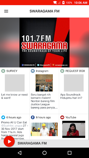 SWARAGAMA FM Screenshot 0