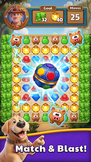 Jewel Temple: Match 3 Games Screenshot 1