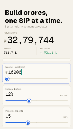 Hisaab - Investment calculator Screenshot 0