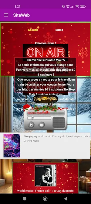 Radio Maxi 80'S Screenshot 3