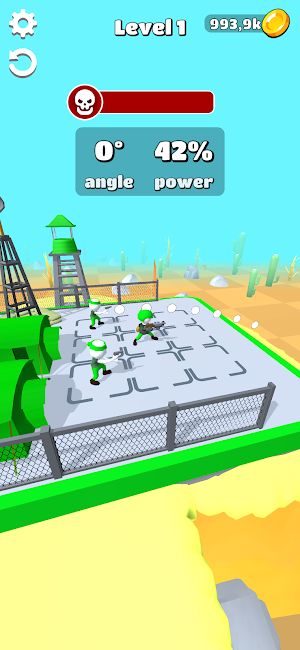 Stickman War 3D: Shoot N Merge Screenshot 0