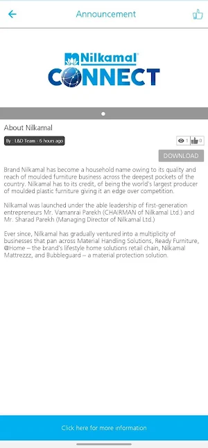 Nilkamal Connect MobCast Screenshot 2