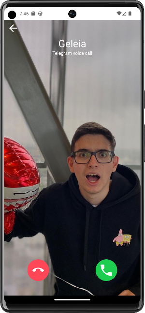 Geleia Video Call Pranks Screenshot 2