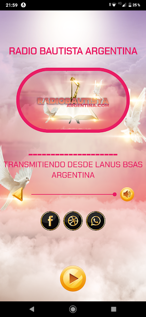 RADIO BAUTISTA ARGENTINA Screenshot 2