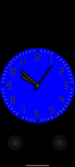 Analog clock vpaz Screenshot 0