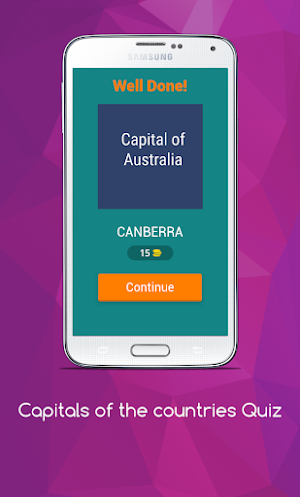 APITALS OF THE COUNTRIES QUIZ Screenshot 2