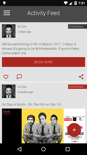 Vir Das Official Screenshot 1