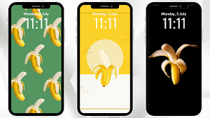 Banana Aesthetic Wallpaper HD Screenshot 3