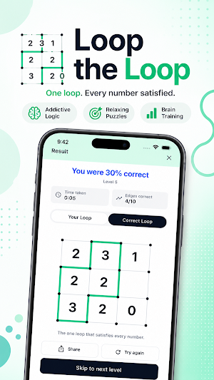 Loop The Loop: Logic Puzzle Screenshot 3