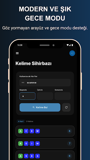 Kelime Sihirbazı Screenshot 0