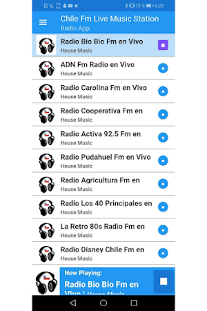 Chile Fm Live Music Station Screenshot 2