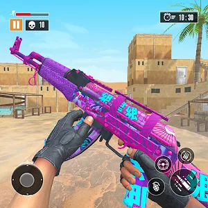 Counter Attack CS Ops Gun Game Screenshot 0