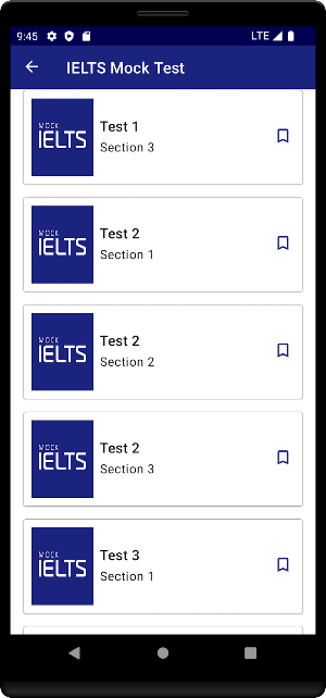 IELTS Reading - IELTS Test Screenshot 1