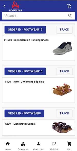 Indian Footwear Screenshot 2