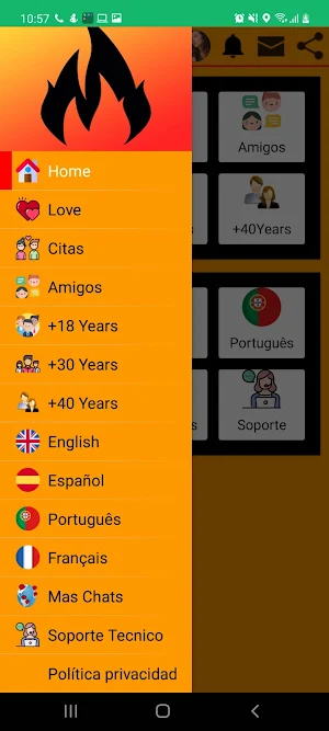CHAT Encuentra Pareja Y Liga Screenshot 1