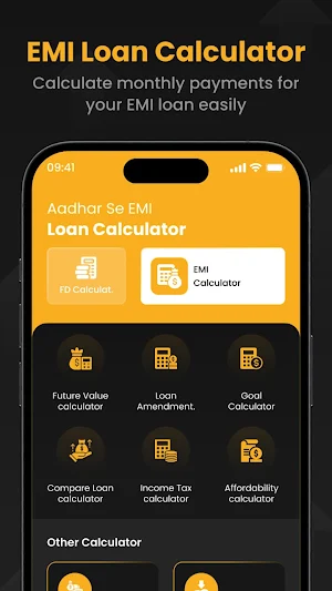 Aadhar Se EMI Loan Calculator Screenshot 3
