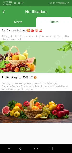 Organic Deal Screenshot 2