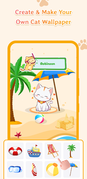 Cat Language Wallpaper DIY Screenshot 1