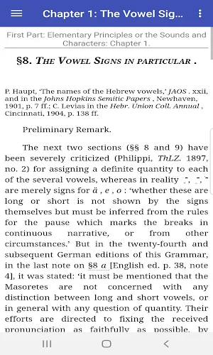 Gesenius' Hebrew Grammar (Trial) Screenshot 2