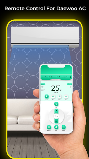 Remote Control For Daewoo AC Screenshot 2