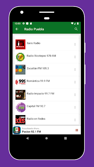 Radio Mexico + App Radio Mexico FM - Radio Online Screenshot 3