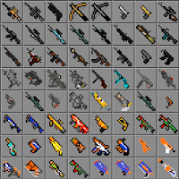 weapon mod for minecraft pe