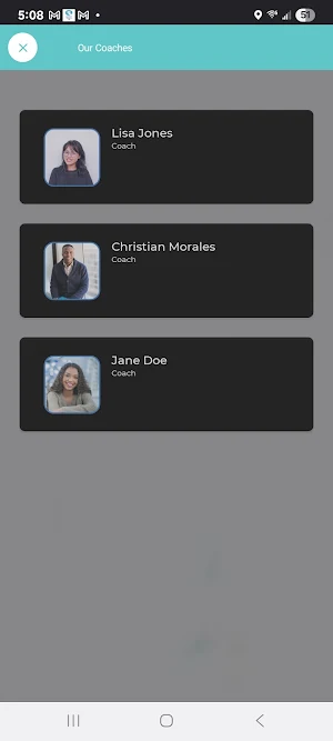 Innovators - Coaching Screenshot 2
