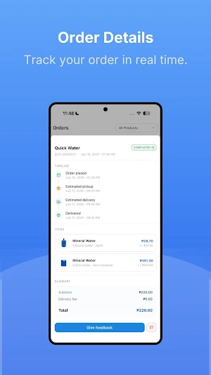 QuickNeeds Screenshot 2