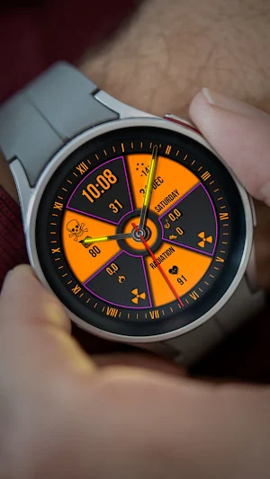 Hybrid Radiation Watch face Screenshot 3
