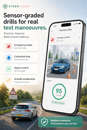 SteerClear: Driving Practice Screenshot 2