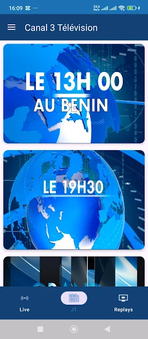 Canal3 Bénin Screenshot 1