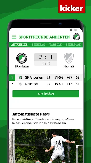 SV Sportfreunde Anderten Screenshot 2