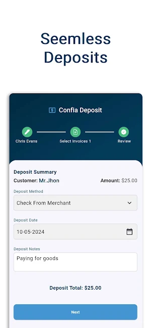 Confia Financial Screenshot 3