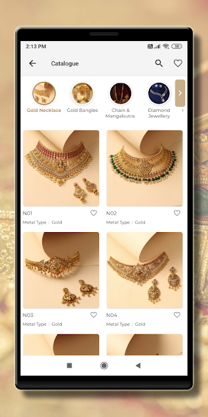R J Jewellers Screenshot 2