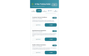 LG Spa Training Center Screenshot 0