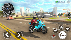 Real Moto Bike Rider Simulator Screenshot 0