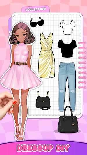 Paper Doll Dress up: DIY Games Screenshot 3