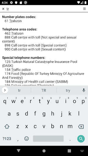 Nehne: Plates & Phone Turkey Screenshot 3