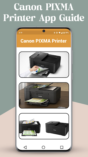 Canon PIXMA Printer app guide Screenshot 1