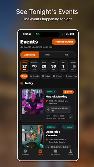 MyKavaBar Screenshot 1