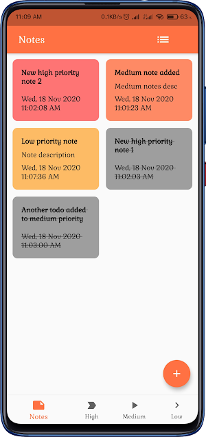 Note Keeper Screenshot 1