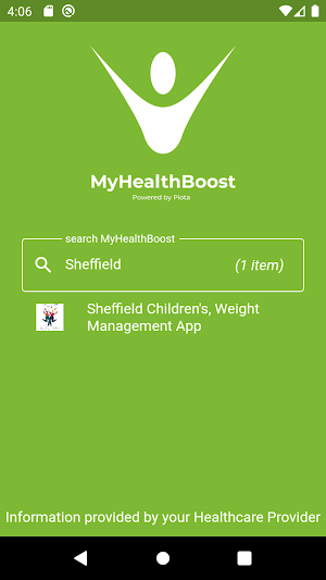 MyHealthBoost Screenshot 1