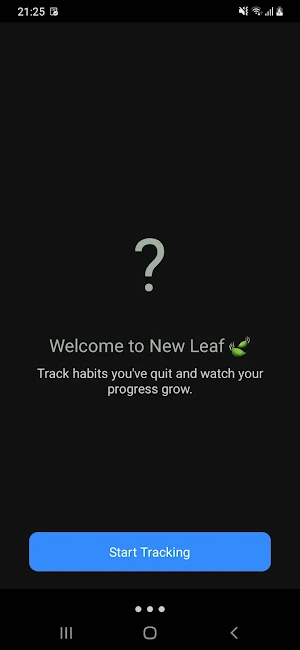 New Leaf: Habit Quit Tracker Screenshot 0