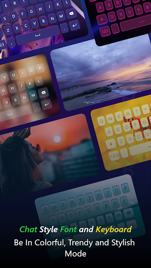 Chat Style Fonts & Keyboard Screenshot 0